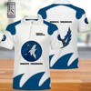 Minnesota Timberwolves NBA Basketball Polo Shirt - Show Your Love for the Timberwolves in Style