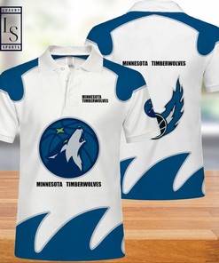 Minnesota Timberwolves NBA Basketball Polo Shirt - Show Your Love for the Timberwolves in Style