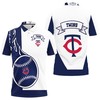 Minnesota Twins 3d Polo Shirt All Over Print Shirt 3d T-shirt - A Bold Shirt Design That Celebrates Your Love