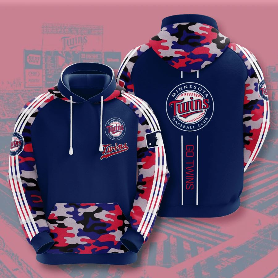 Minnesota Twins Personalized All Over Print Hoodie - 3D Graphic Design