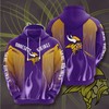 Minnesota Vikings Men's 3D Hoodie with Full Size Print