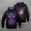 Minnesota Vikings NFL Death Skull 3D All-Over Print Hoodie