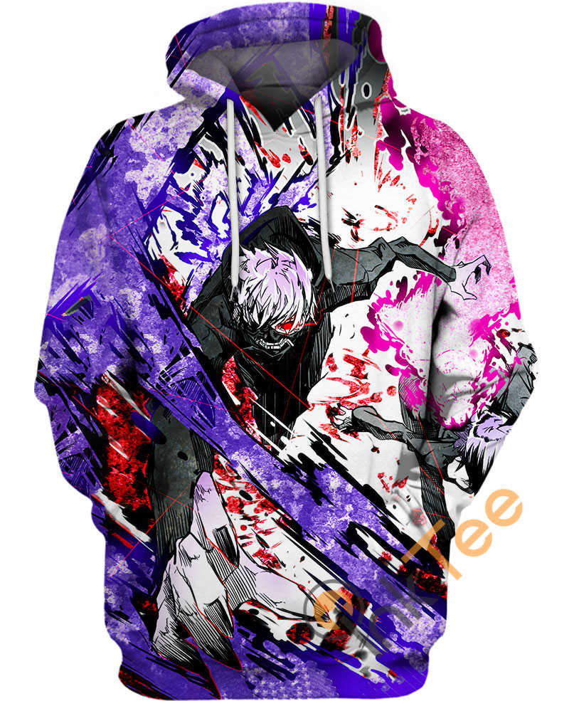 Miracle Human All Over Print Zip Up Hoodie Men