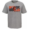 Mlb Baltimore Orioles Boys' Poly T-Shirt, Youth Athletic Baseball Tee