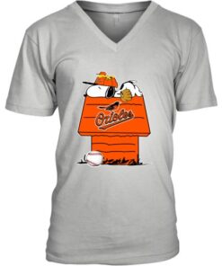 Mlb Baltimore Orioles Snoopy And Woodstock Teammates T-Shirt