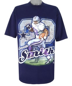 Mlb Dallas Cowboys Emmitt Smith No. 22 T-Shirt 1990S Vintage Tshirt Unisex Sport Sweatshirt Hoodie Gift