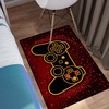 Modern 3D Gamer Carpet with Game Print Design for Large Game Area Rugs in Living Room and Bedroom