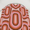 Modern Abstract Geometric Shower Curtain for Mid Century Bathroom
