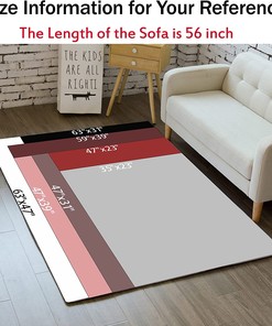 Modern Dynamic Game Theme Printed Living Room Mat with Large 3D Gamer Carpet Decor Game Area Rug