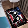 Modern Tech Style Area Rug for Boys with Small Size Polyester Floor Carpet