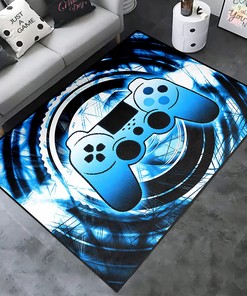 Modern Teens Gamer Theme T-Shirt, Hoodie, Sweatshirt: Video Game Area Rugs Gamepad Controller Printed
