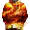 Moltres Valor Team Pokemon All Over Print Hoodie 3D