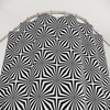 Monochrome Abstract Geometric Shower Curtain: Mid Century Modern Retro Vibes