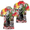 Monster Energy Groot Full 3D Polo Shirt with All Over Print