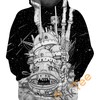 Monstrous Castle Fantasy All Over Print Hoodie 3D