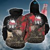 Moose Hunter Busch Light All Over Print 3D Hoodie for Men - Beer Lovers Gift