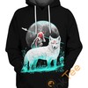 Moro?s Clan All Over Print Zip Up Hoodie Men