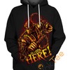Mortal Kombat Scorpion All Over Print Hoodie 3D