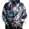 Mortal Kombat Smoke Custom 3D Hoodie