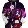 Motoko And Batou Ghost in the Shell Custom All Over Print Hoodie 3D