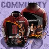 Movie Community USA Sport All Over Print 3D Hoodie