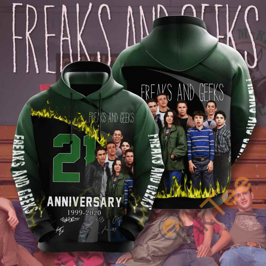 Movie Freaks And Geeks USA Sport All Over Print 3D Hoodie