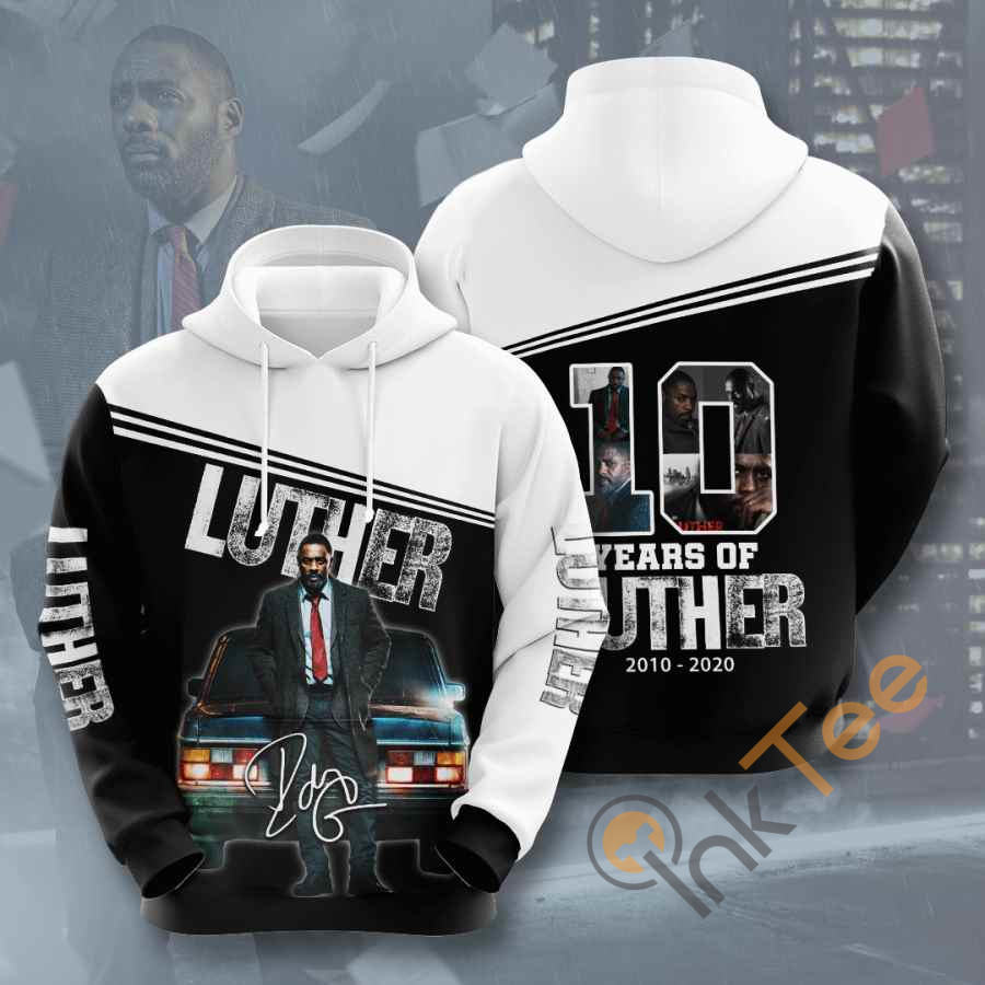 Movie Luther USA All Over Print 3D Hoodie