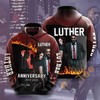 Movie Luther USA Sport All Over Print 3D Hoodie