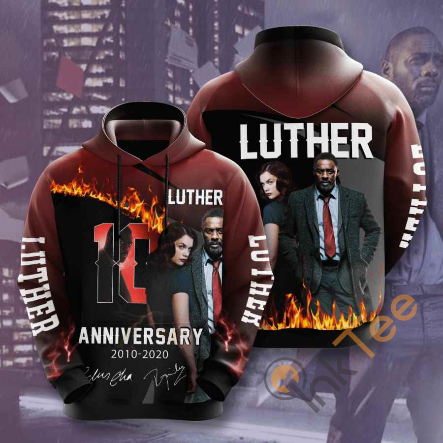 Movie Luther USA Sport All Over Print 3D Hoodie