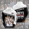Movie USA All Over Print Zip Up Hoodie Men