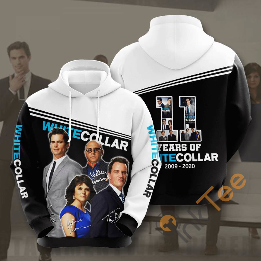 Movie White Collar USA Sport All Over Print 3D Hoodie