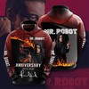 Mr. Robot Custom All Over Print Hoodie 3D Printful