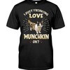 Munchkin Obsessed Vintage Style T-Shirt, Chic Hoodie And Sweatshirt