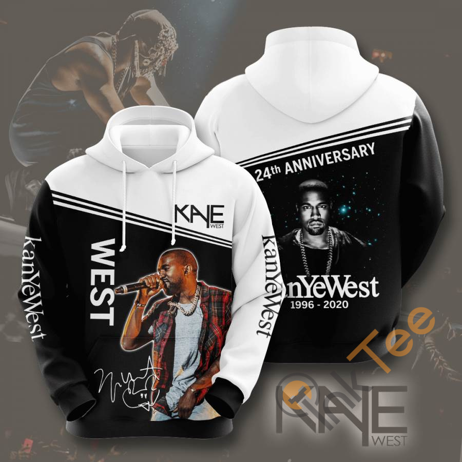 Music Hip Hop USA Sport All Over Print Zip Up Hoodie Men