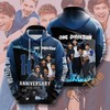 Music One Direction Usa All Over Print Zip Up Hoodie Men