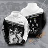 Music Rock & Roll USA Sport All Over Print Zip Up Hoodie Men