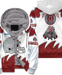 NCAA Ohio State Buckeyes 3D Polo Shirt Jersey with Jersey Fleece and Customizable Options