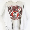 NCAA Vintage Style Wisconsin Badgers Rose Bowl Sweatshirt University of Wisconsin Madison Gifts