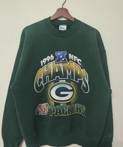 NFC 1996 Champs Green Bay Packers Vintage Style Sweatshirt T-shirt, NFL Football Teams Gifts For Fans
