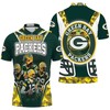 NFC North Champions Division Super Bowl 2021 3D Polo Shirt Jersey with Breathable Fabric for Green Bay Packer fans