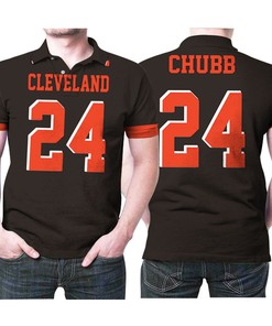 NFL American Football Team Game Brown Jersey Style gift for fans polo shirt, featuring custom design