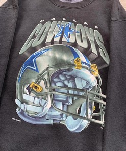 NFL Dallas Cowboys Vintage Style Sweatshirt T-shirt Ideal Gift for NFL Fans