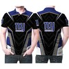 NFL Football New York Giants Logo 3D Designed Polo Shirt for Fans