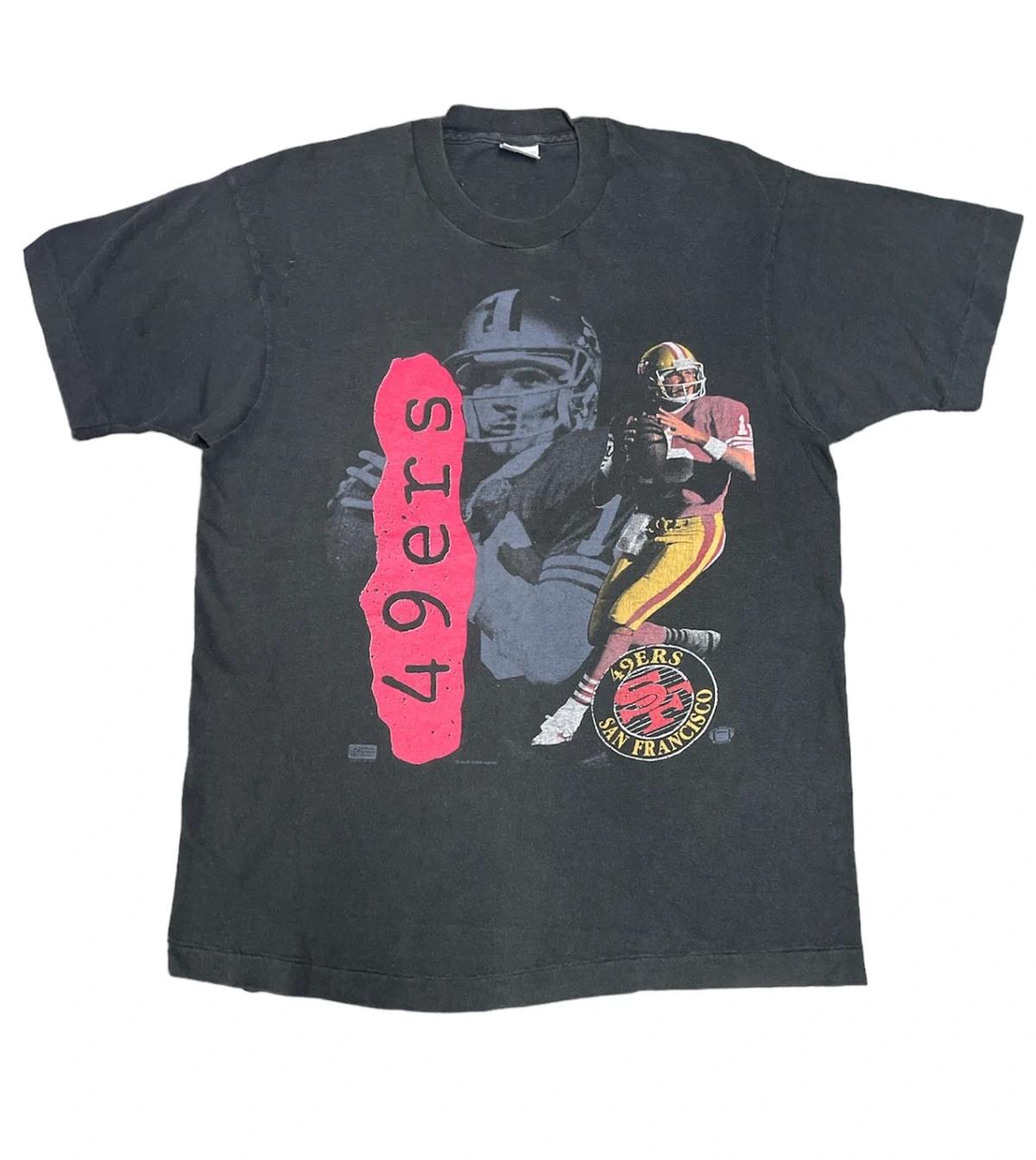 NFL Joe Montana San Francisco Sf 49Ers Sweatshirt T-shirt Ideal Gift for NFL Fans