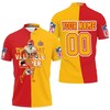 NFL Kansas City Chiefs MVP Patrick Mahomes 15 - AFC West Division Champion Polo Shirt with 3D Printing