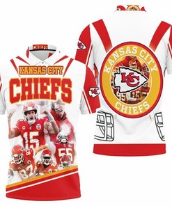 NFL Kansas City Chiefs Super Bowl 2021 Division Champions 3D All Over Print Polo Shirt - Fans Must-have