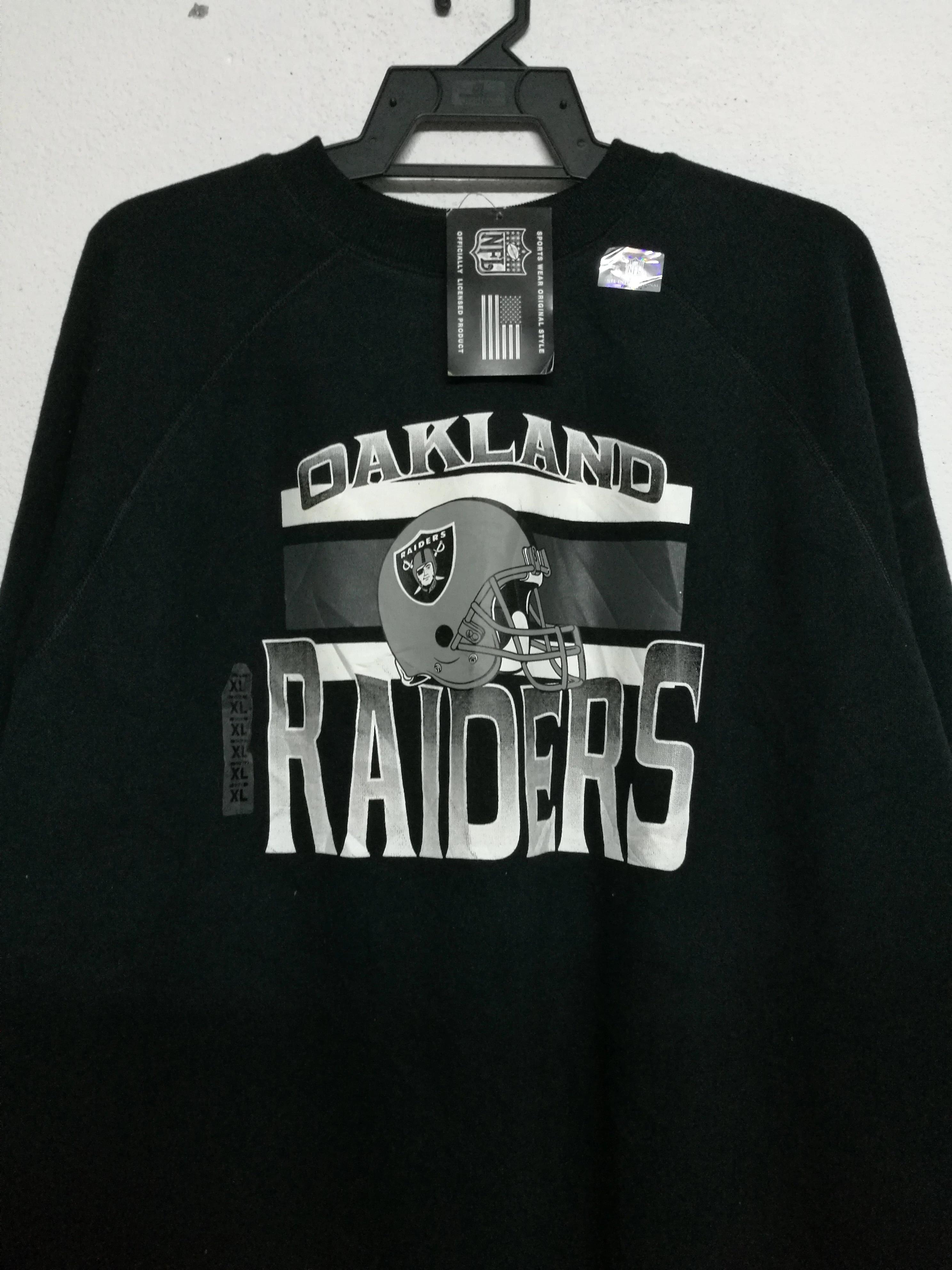 NFL Oakland Raiders Sweatshirt T-shirt Ideal Gift for NFL Fans - Image 2