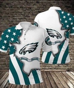 NFL Philadelphia Eagles For Football Fan - 3D All Over Print Polo Shirt with Breathable Fabric