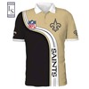 NFL Polo Shirt - New Orleans Saints