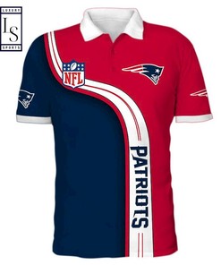 NFL Polo Shirt for New England Patriots Fans